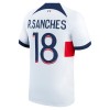 Paris Saint-Germain R.Sanches 18 Borte 23-24 - Herre Fotballdrakt